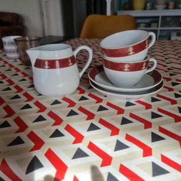 Pillivuyt Hotel de Paris Cafe au Lait Set beschikbaar voor biedingen