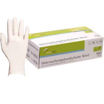 Nitril handschoen, Smartdent WIT - maat S - 100 stuks beschikbaar voor biedingen
