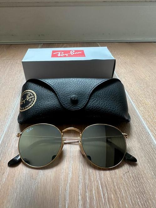 Ray Ban RB3447 Round Metal spiegel ZGAN, origineel., Sieraden, Tassen en Uiterlijk, Zonnebrillen en Brillen | Heren, Zo goed als nieuw