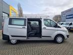 Ford Transit Custom 2.2 TDCI L2H1 DC Airco Navi Trekh Lage K, Auto's, Bestelauto's, Euro 5, 101 pk, Gebruikt, 4 cilinders