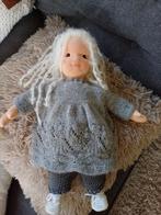 Nieuw tricot pop waldorf zonnekind schapenwol Mohair, Ophalen of Verzenden, Nieuw, Pop