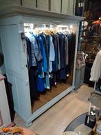 Vintage Houten kast winkel kleeding kast, Ophalen