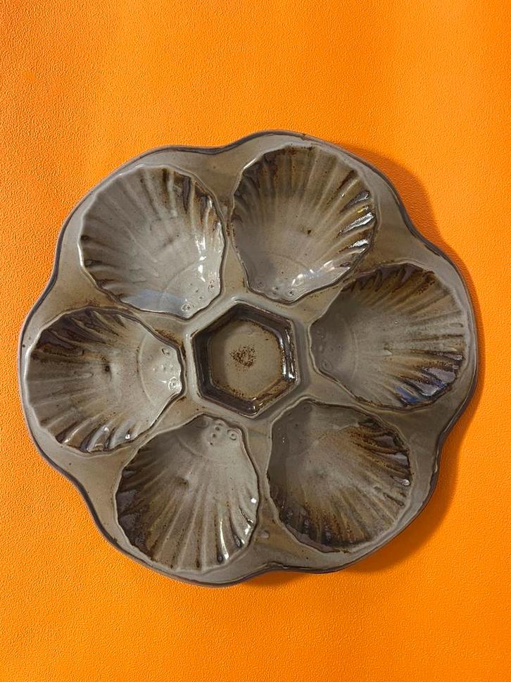 GRÈS DE L’ARNON. —  OESTERBORDEN.(2)., Antiek en Kunst, Antiek | Keramiek en Aardewerk, Ophalen