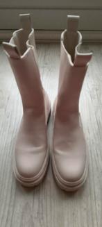 H&M creme laarzen met 39, Ophalen of Verzenden, Zo goed als nieuw, Meisje, Laarzen