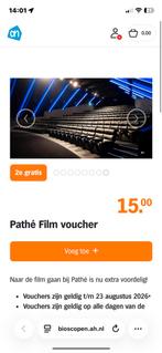 AH film spaarkaarten voor 2e gratis, Tickets en Kaartjes, Filmkaartjes, Twee personen