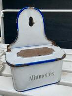 Vintage Emaille Alumettes Bakje, Ophalen of Verzenden