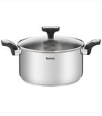 Tefal - Emotion Kookpan met Deksel, Keramische plaat, Nieuw, Ophalen of Verzenden, Rvs