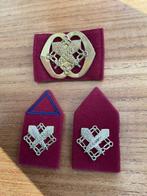 Regiment Intendance Embleem/Kraagspiegels, Verzamelen, Verzenden, Landmacht, Nederland, Embleem of Badge