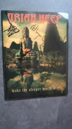 Uriah Heep - Wake the sleeper world tour, Verzenden, Zo goed als nieuw, Boek, Tijdschrift of Artikel, Gesigneerd