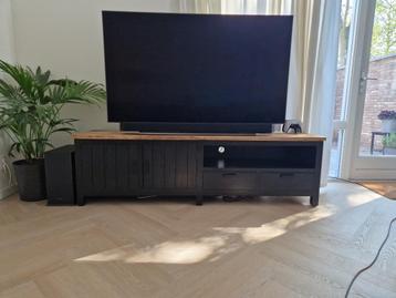 Echt Massief Teakhouten Tv meubel! beschikbaar voor biedingen
