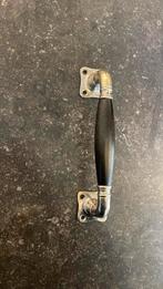 1x Grote Deurgreep Jaren ‘20 - ‘30 Messing Ebbenhout, antiek, Ophalen of Verzenden