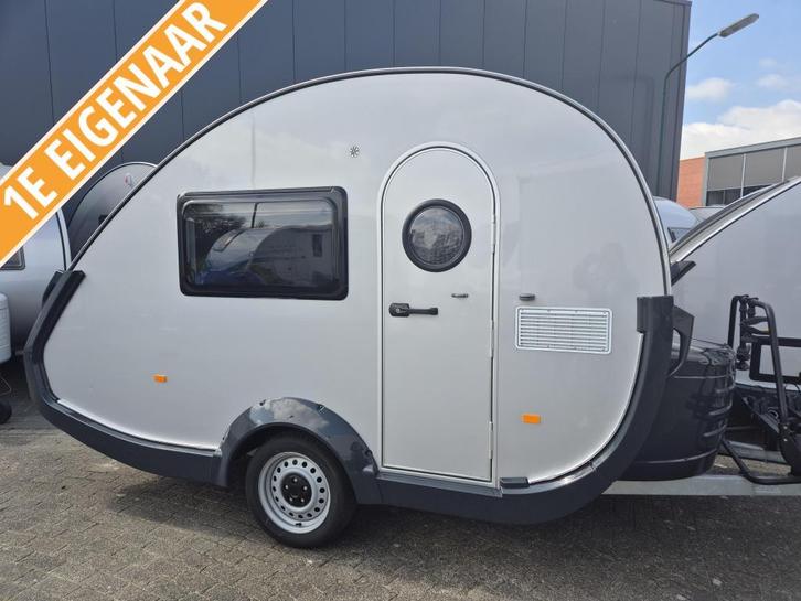 T@B Basic 320 2021 1000 kg as, fietsenrek 17400,-, Caravans en Kamperen, Caravans, Particulier, 500 - 750 kg, Rondzit, T@b, Overige typen