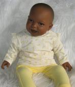grote babypop 53 cm past babykleding baby levensecht nieuw, Nieuw, X, Onil, Babypop