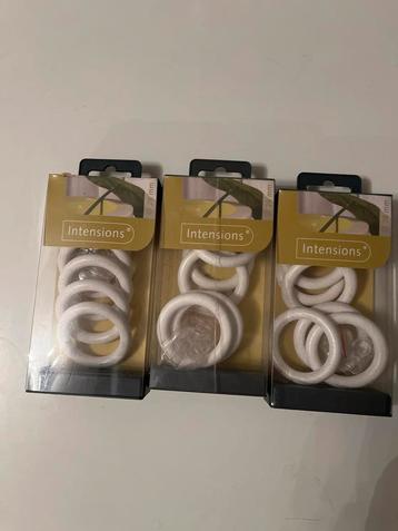 Intensions gordijn ringen hout 28mm - 3 pakken nieuw beschikbaar voor biedingen