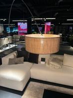 Moderne booglamp met stoffen kap, Ophalen, Nieuw, Metaal, 200 cm of meer