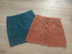 2x rokje rib/corduroy, Meisje, Ophalen of Verzenden, Zo goed als nieuw, Jurk of Rok