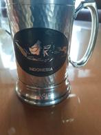 Vintage Indonesië Bierpul - 12cm Hoog, Antiek en Kunst, Antiek | Tin, Ophalen of Verzenden