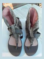 Nieuw! Stoere design sandalen van Dick Boons, 37 grijs, Verzenden, Nieuw, Sandalen of Muiltjes, Grijs