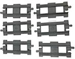LEGO Duplo rechte rails 6x grijs treinspoor origineel set, Postbus 64461, Brunssum, Nederland, Verzenden, Kenduseditemsinfo@gmail.com