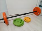 Tunturi aerobic pump halterset 20 kg, Ophalen, Zo goed als nieuw, Halterset