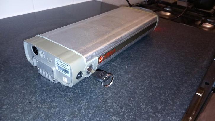 Stella Accu Type 2 - 90% Capaciteit - Incl. Lader, Fietsen en Brommers, Fietsaccessoires | Fietsaccu's, Gebruikt, Ophalen of Verzenden