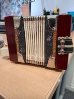 Vintage mini accordeon. In nette, werkende, staat, Muziek en Instrumenten, Accordeons, Ophalen, Gebruikt, 120-bas, Overige merken