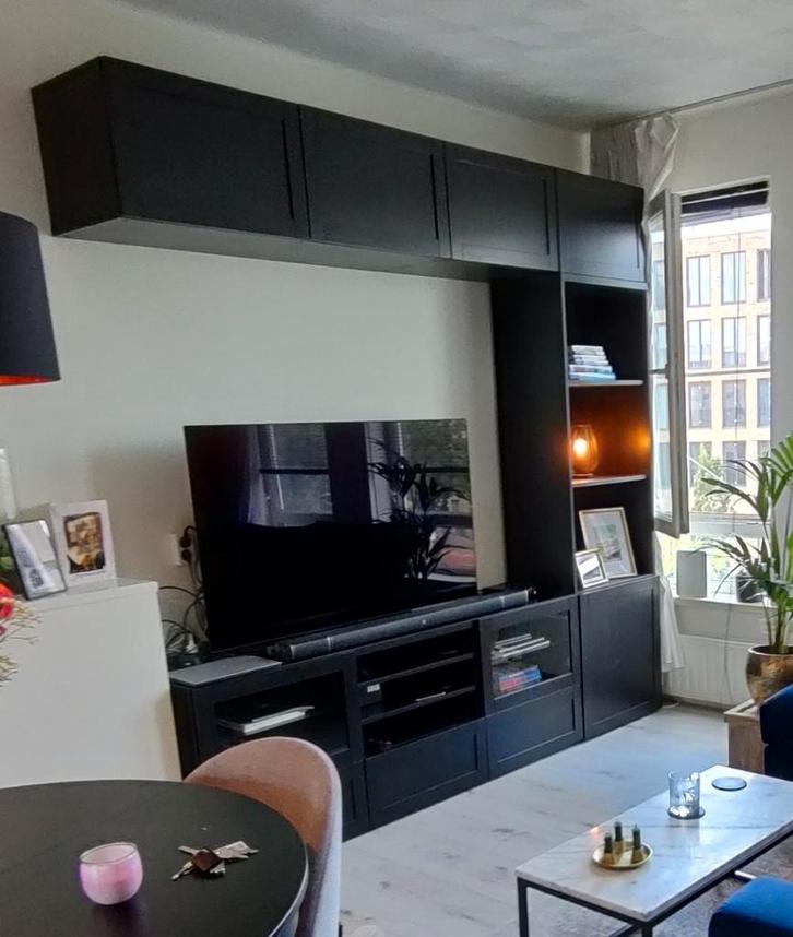 IKEA Besta tv-meubel, Huis en Inrichting, Kasten | Televisiemeubels, Gebruikt, 200 cm of meer, 200 cm of meer, 25 tot 50 cm, Ophalen