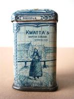 Kwatta cacao monster blik Holland 1910, Verzamelen, Ophalen of Verzenden, Zo goed als nieuw, Overige, Overige merken
