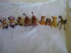 Diverse Disney figuren, oa Bambi, Pinokkio, Ophalen of Verzenden, Gebruikt, Beeldje of Figuurtje