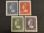 NL NVPH 346 t/m 349 1946 "WH Konijnenburg" 1 t/m 10 Gulden, Postzegels en Munten, Postzegels | Nederland, Ophalen of Verzenden