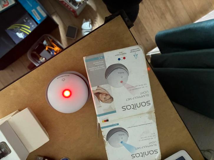 Sanitas SL 5 Slaaphulp met Lichtprojectie, Sport en Fitness, Gezondheidsproducten en Wellness, Gebruikt, Overige typen, Ophalen