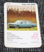 autokaartje FIAT 132 / 2000, Auto's, Ophalen of Verzenden, Zo goed als nieuw