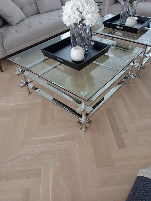 Eichholtz salontafel en bijzettafel set, Huis en Inrichting, Tafels | Salontafels, Zo goed als nieuw, Minder dan 50 cm, 50 tot 100 cm