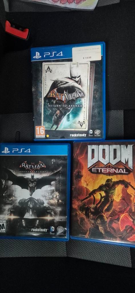 PS4 Games - Batman & Doom, Spelcomputers en Games, Games | Overige, Gebruikt, Avontuur en Actie, 1 speler, Vanaf 16 jaar, Online