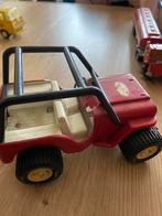 Vintage Tonka Jeep - Rood, Ophalen of Verzenden, Gebruikt, Jongen of Meisje