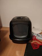 Peewee ecodome xxl kattenbak +schepjes +mat +houtkorrels, Dieren en Toebehoren, Ophalen, Zo goed als nieuw, Gesloten