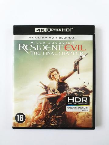 4K Ultra HD - Resident Evil The Final Chapter (2 disc) beschikbaar voor biedingen