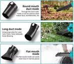 Power Accu Bladblazer incl 2x 6.0ah accu en oplader., Ophalen of Verzenden, Nieuw, Accu