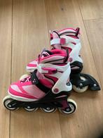 Inline skates kinderen Crivit roze-wit, Kinderen en Baby's, Speelgoed | Buiten | Rolschaatsen, Ophalen of Verzenden, Verstelbaar
