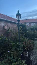 Gietijzeren buiten verlichting, Staande lamp, Ophalen of Verzenden, 50 tot 250 watt, IJzer
