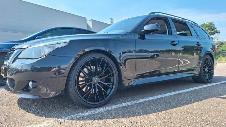 BMW 5-Serie 535D Touring met Origineel M-Pakket en Carplay., Auto's, BMW, Bedrijf, 5-Serie, ABS, Airbags, Airconditioning, Android Auto