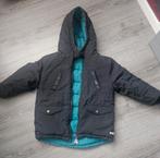 Omkeerbaar winterjasje 98/104 groen/zwart, Ophalen of Verzenden, Zo goed als nieuw, Jas, Jongen