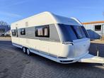 Hobby Prestige 650 Umfe fransbed, rondzit en treinzit, Caravans en Kamperen, Caravans, Hobby, Kachel, Bedrijf, Treinzit