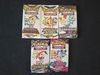 5 Booster Packs (fun packs) Sun & Moon, Sword & Shield, Ophalen of Verzenden, Zo goed als nieuw, Booster