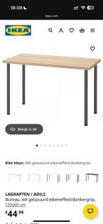LAGKAPTEN / ADILS bureau 120x60, Huis en Inrichting, Ophalen, Gebruikt