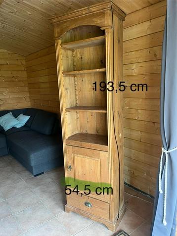 Massief houten kast – landelijke stijl met karakter! beschikbaar voor biedingen