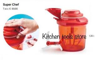 Tupperware superchef supersonic large extrachef receptenboek beschikbaar voor biedingen