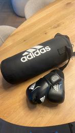 Adidas bokszak/boksbal met handschoenen, Sport en Fitness, Ophalen, Zo goed als nieuw, Bokszak