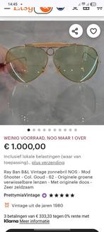 Rayban bouwjaar 1973, Gebruikt, Zwart, Ophalen of Verzenden, Ray-Ban