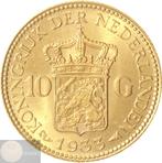 Nederland - 10 Gulden / tientje 1933 Wilhelmina - GOUD, Postzegels en Munten, Munten | Nederland, Goud, Koningin Wilhelmina, Ophalen of Verzenden